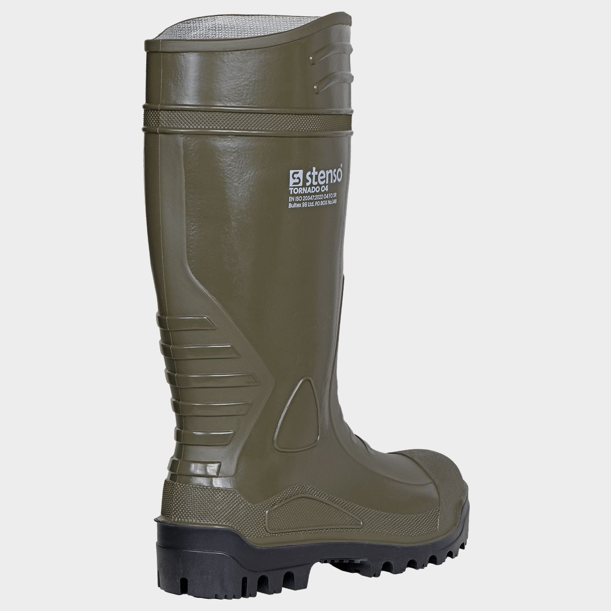 Гумени ботуши TORNADO O4 FO SR GREEN/BLACK - 3