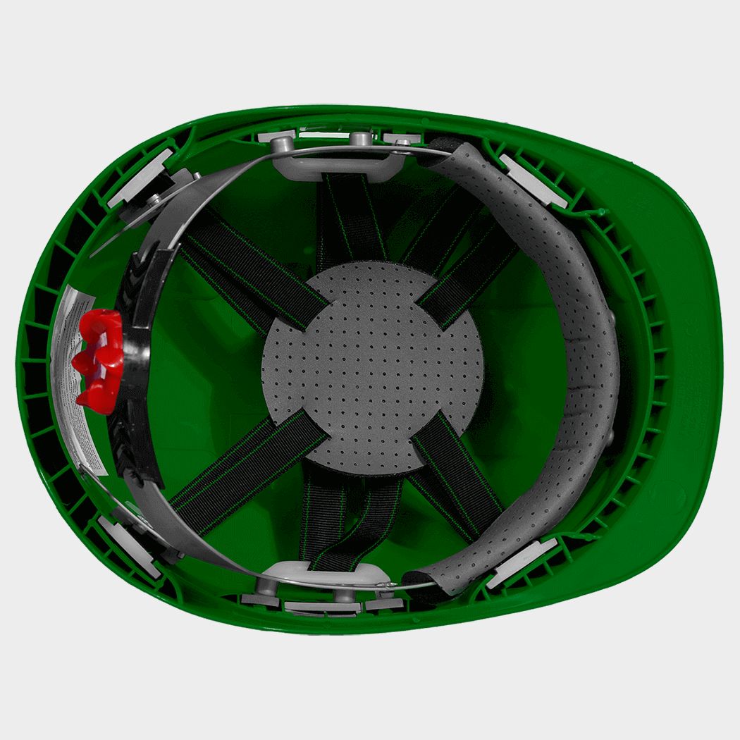 Защитна каска STENSO GREEN - 3