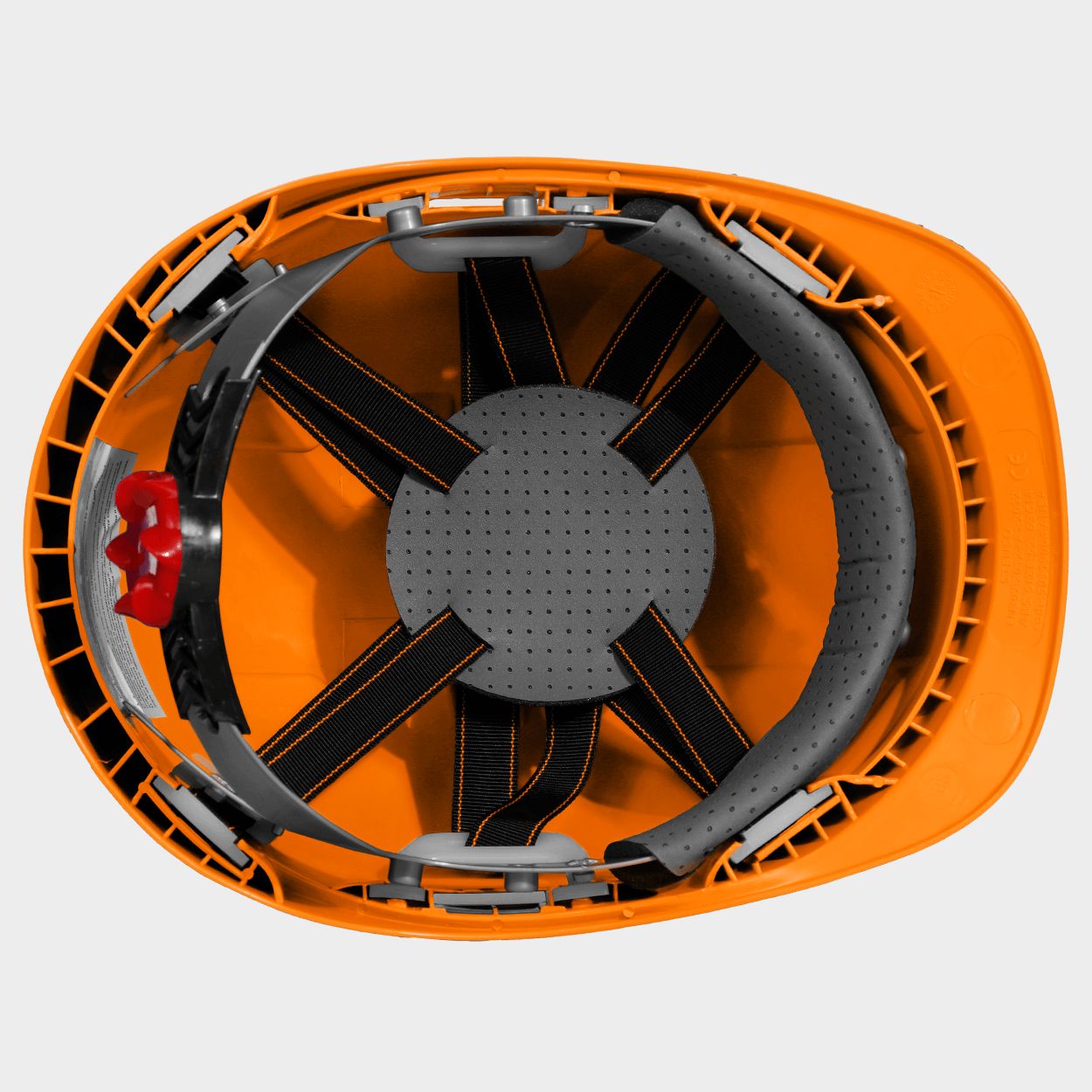 Защитна каска STENSO ORANGE - 3