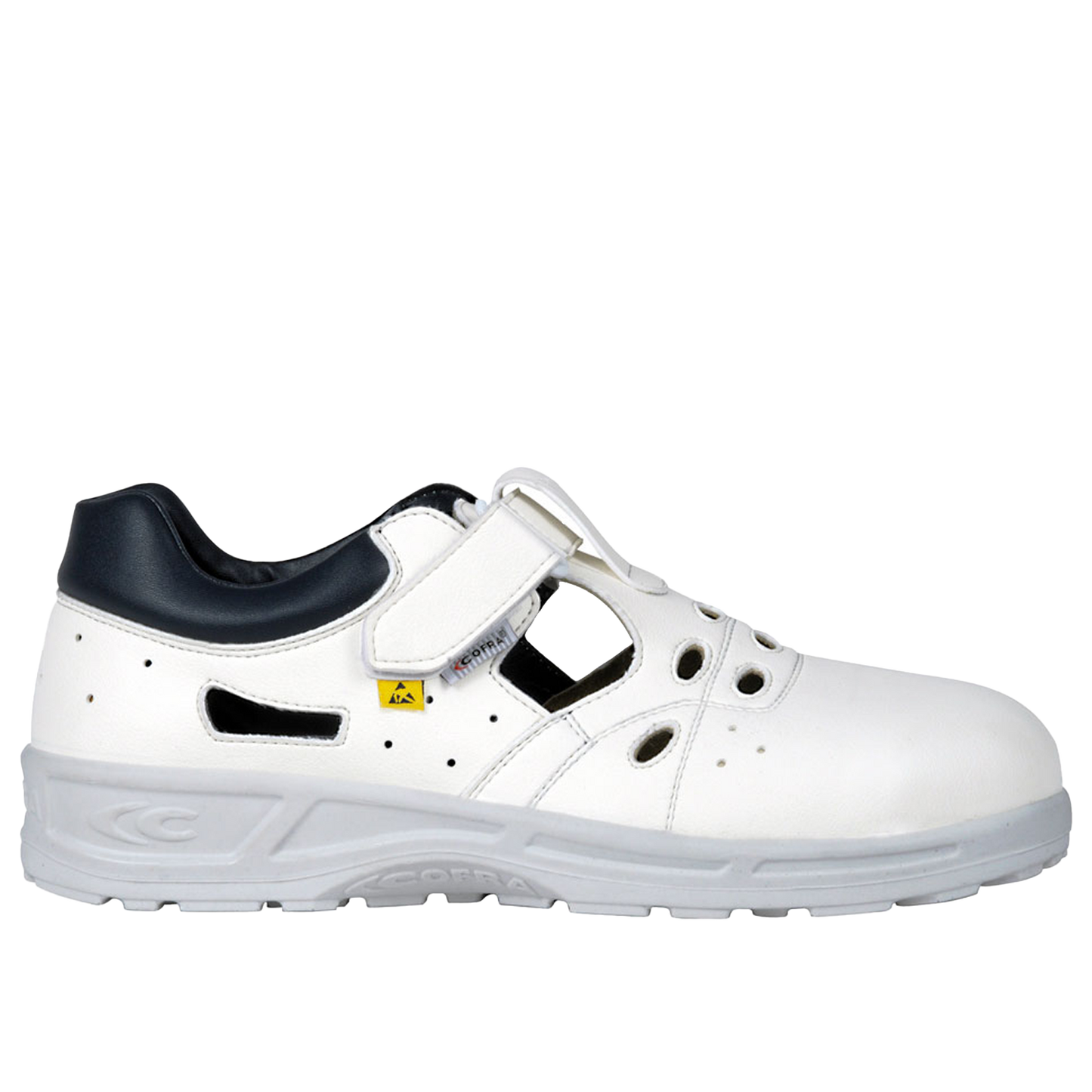 Safety sandals JACK WHITE S1 ESD SRC