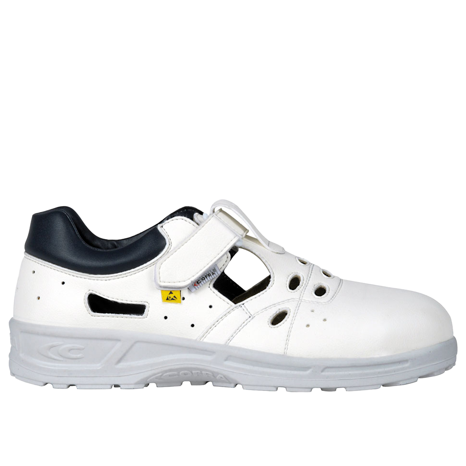 Safety sandals JACK WHITE S1 ESD SRC