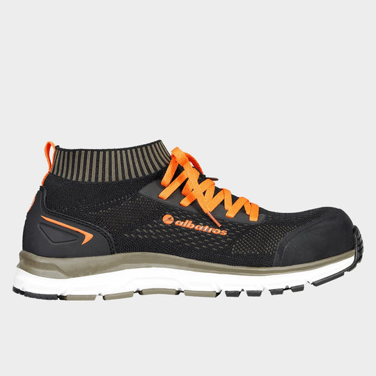 Pantofi de protecție ALBATROS ULTIMATE IMPULSE OLIVE S1P ESD HRO SRA - 1