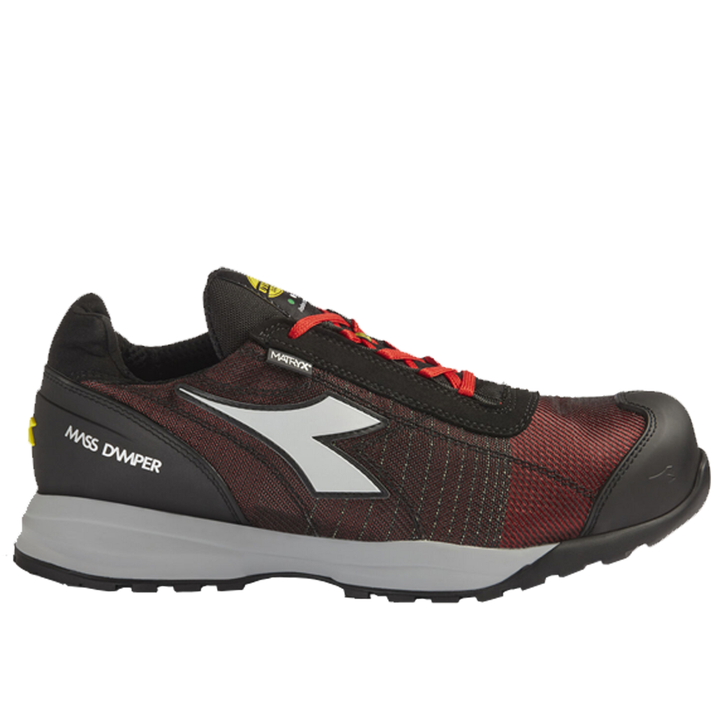 DIADORA GLOVE MDS MATRYX LOW S1P HRO SRC ESD Обувки ниски червен/сив 178901-C6213 - 1