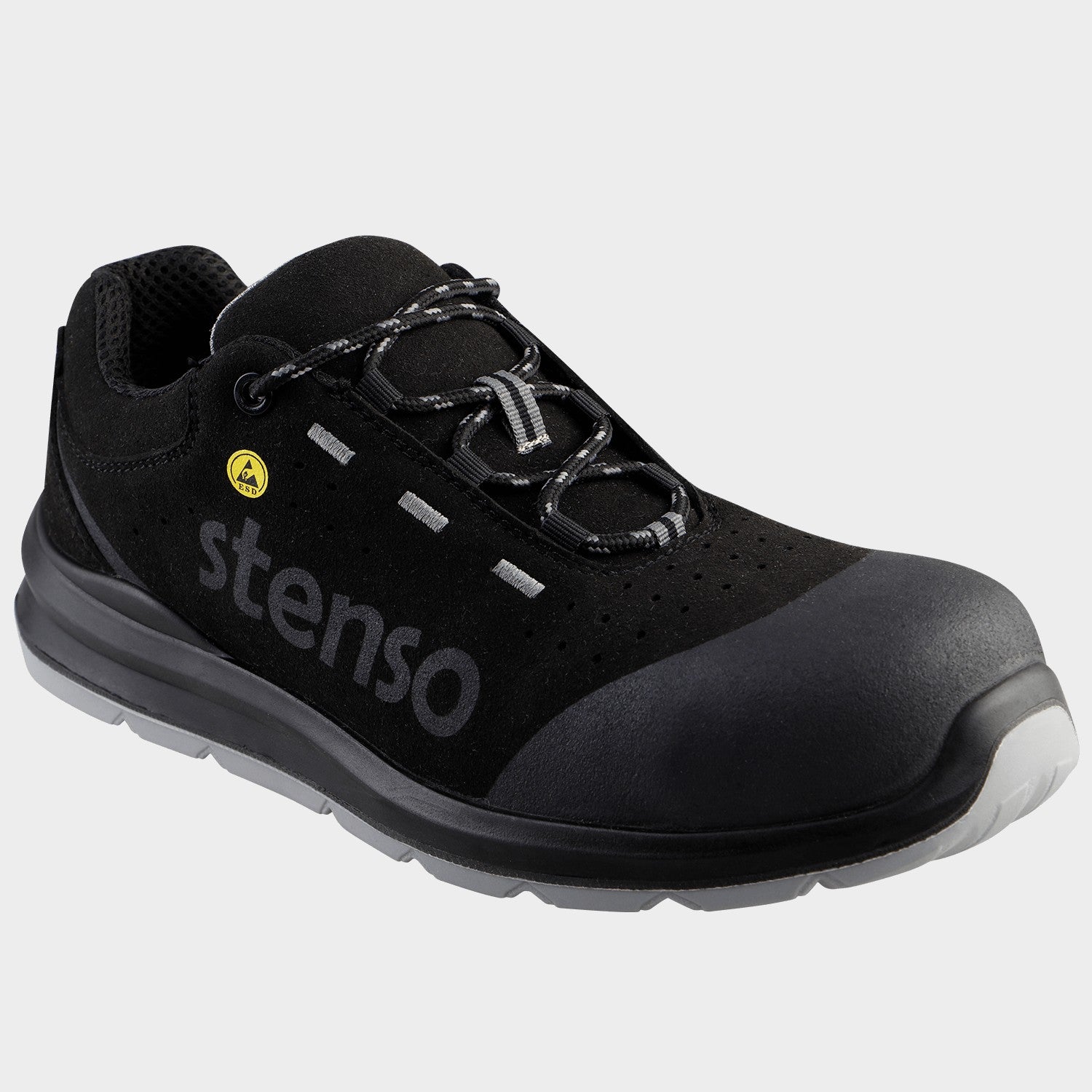 Παπούτσια εργασίας JETT BLACK LOW MF S1PL MF ESD - 4