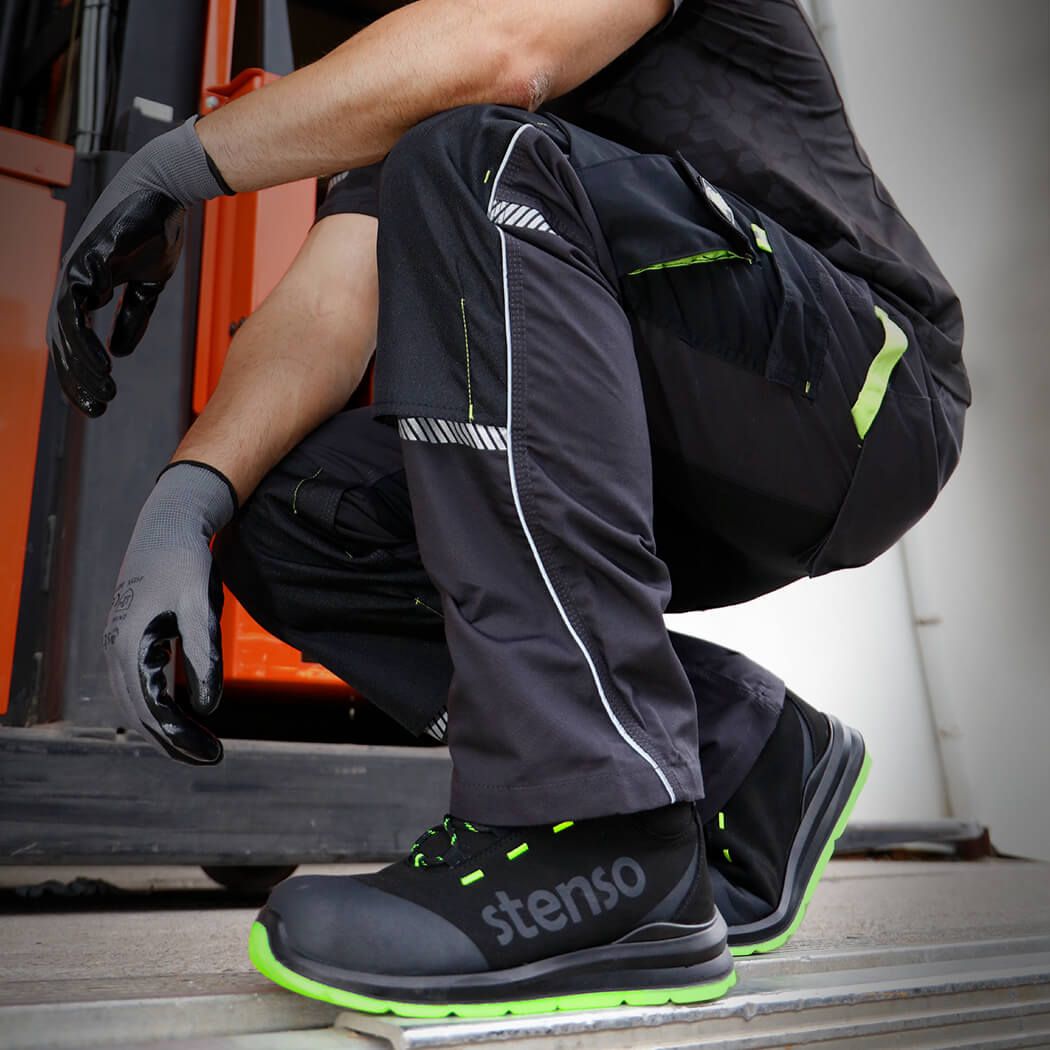 Παπούτσια εργασίας JETT GREEN ANKLE MF S3 - 5