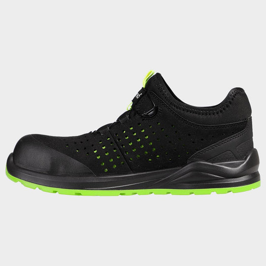 Работни обувки JETT S1PS ESD BLACK/GREEN - 2