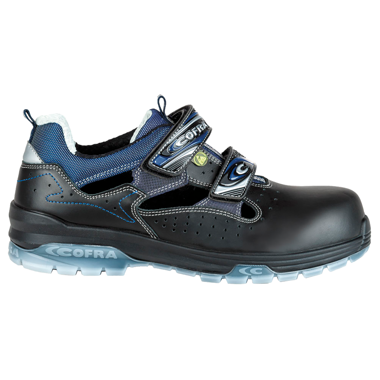 Pantofi de protectie JUNGLE BLACK S1 P ESD SRC