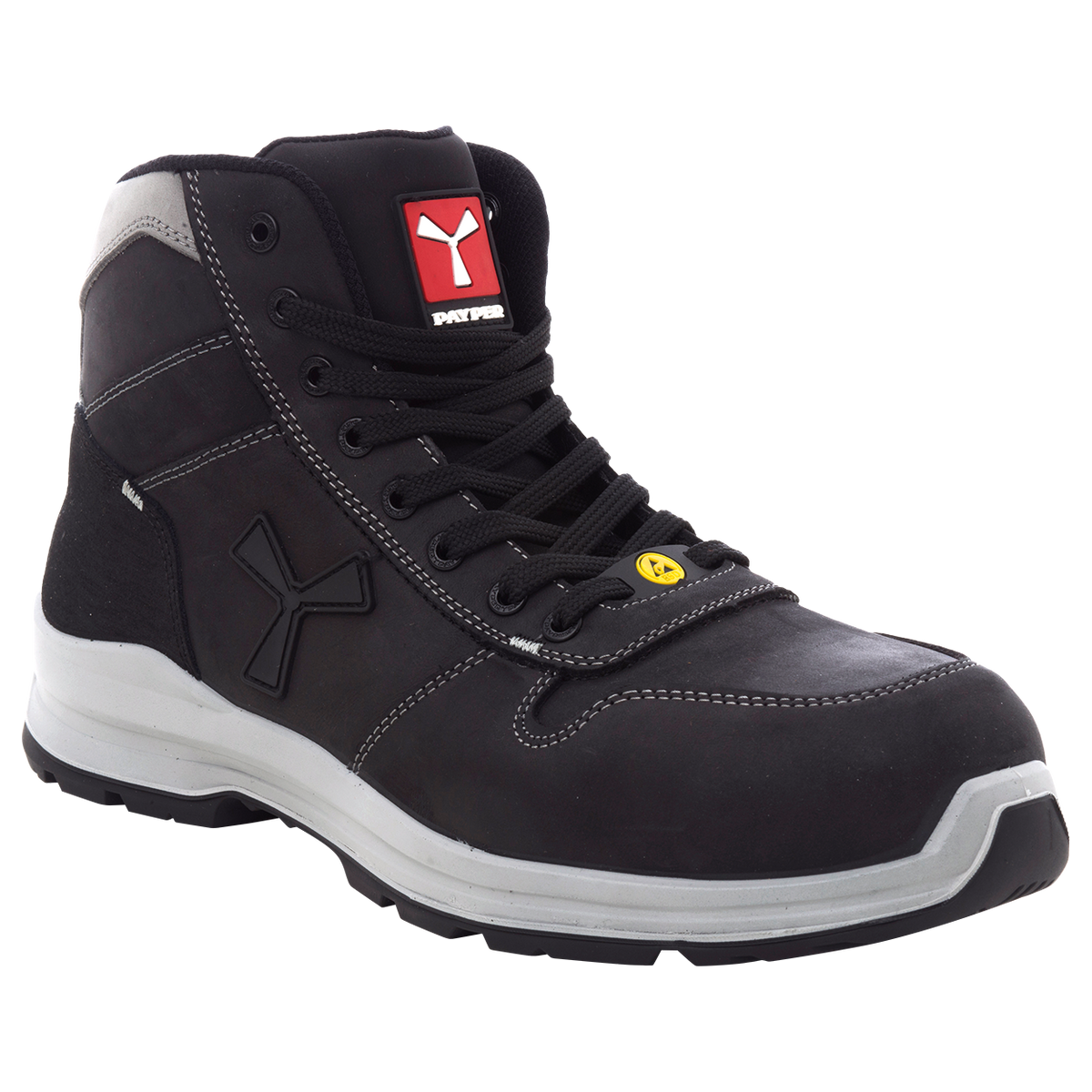 Bocanci de protecție PAYPER GET FORCE MID BLACK S3 SRC