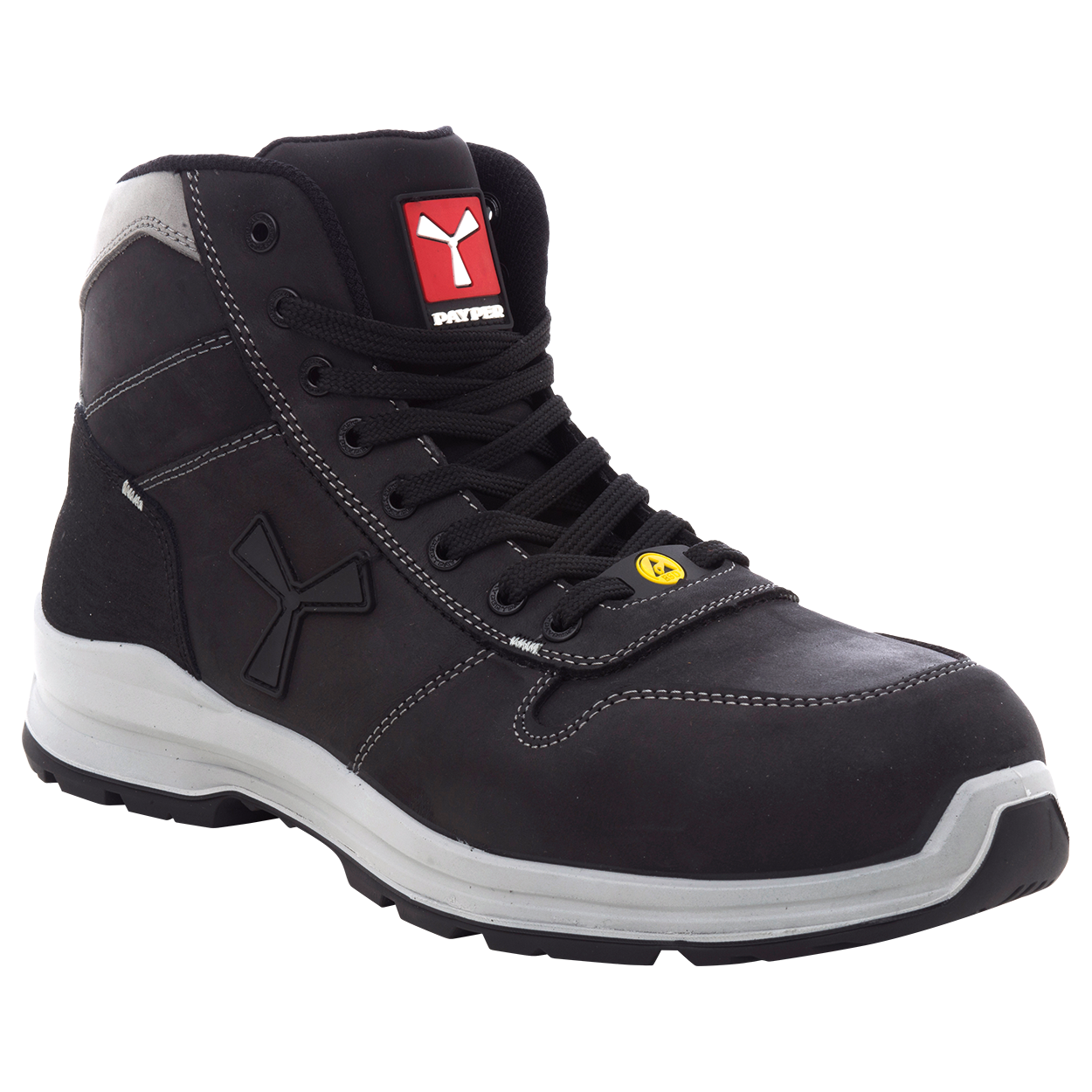 Bocanci de protecție PAYPER GET FORCE MID BLACK S3 SRC