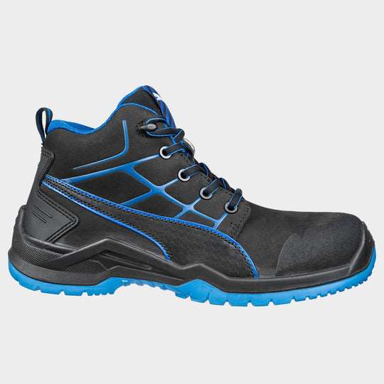 Safety shoes PUMA KRYPTON BLUE MID S3 ESD SRC - 1