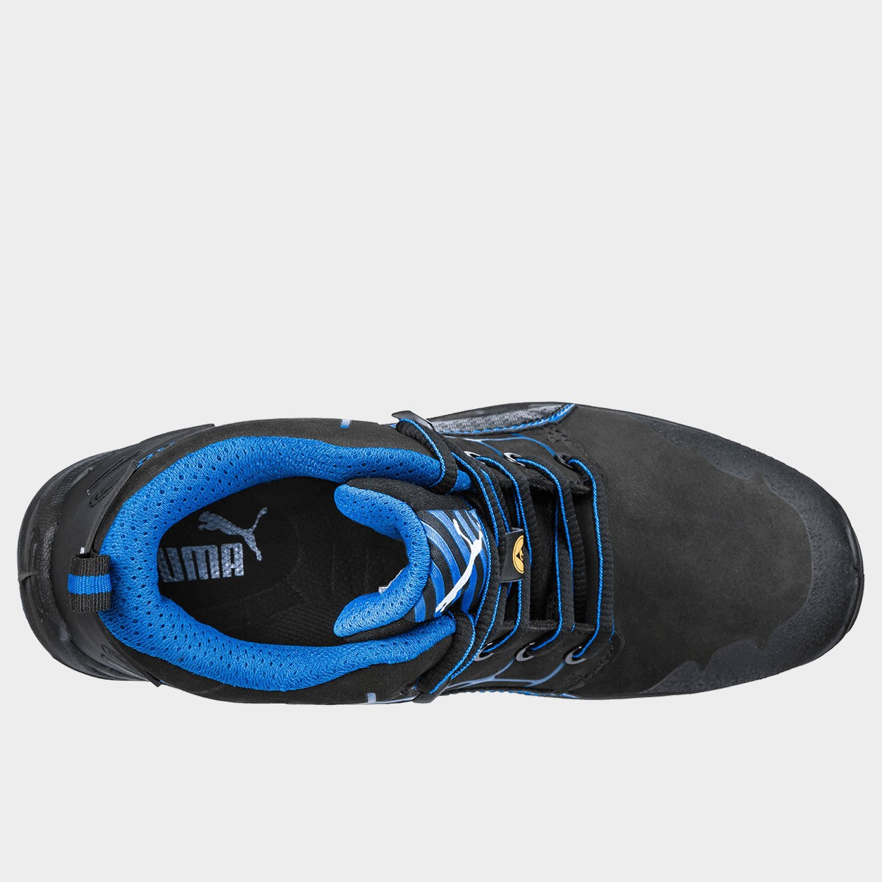 Работни обувки PUMA KRYPTON BLUE MID S3 ESD SRC - 2