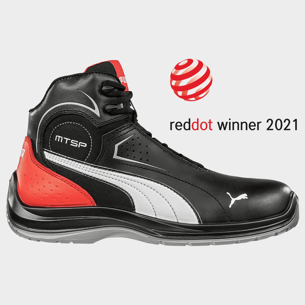 Bocanci de protecție PUMA TOURING BLACK MID S3 ESD SRC - 1