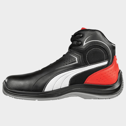Παπούτσια ασφαλείας PUMA TOURING BLACK MID S3 ESD SRC - 2