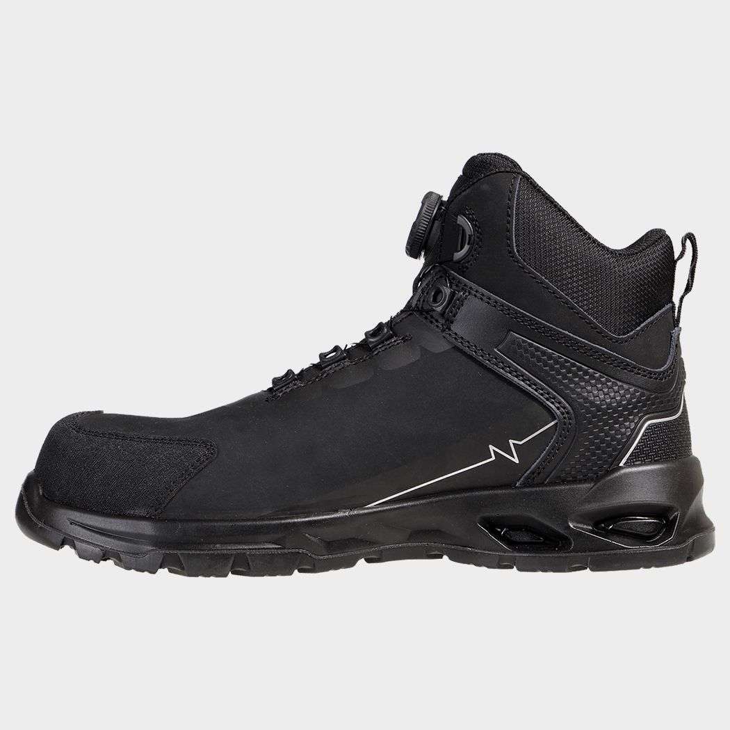 Safety shoes RULER MID O2 FO SR BLACK - 2