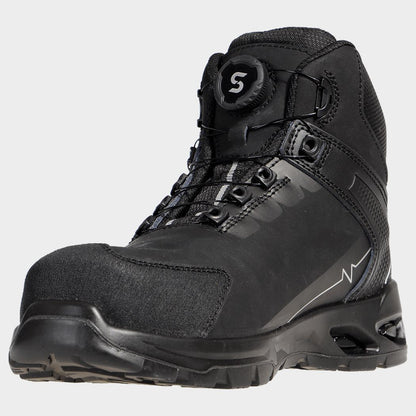 Pantofi înalți RULER  MID S3S FO SR BLACK - 6