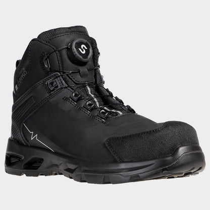 Pantofi înalți RULER  MID S3S FO SR BLACK - 7