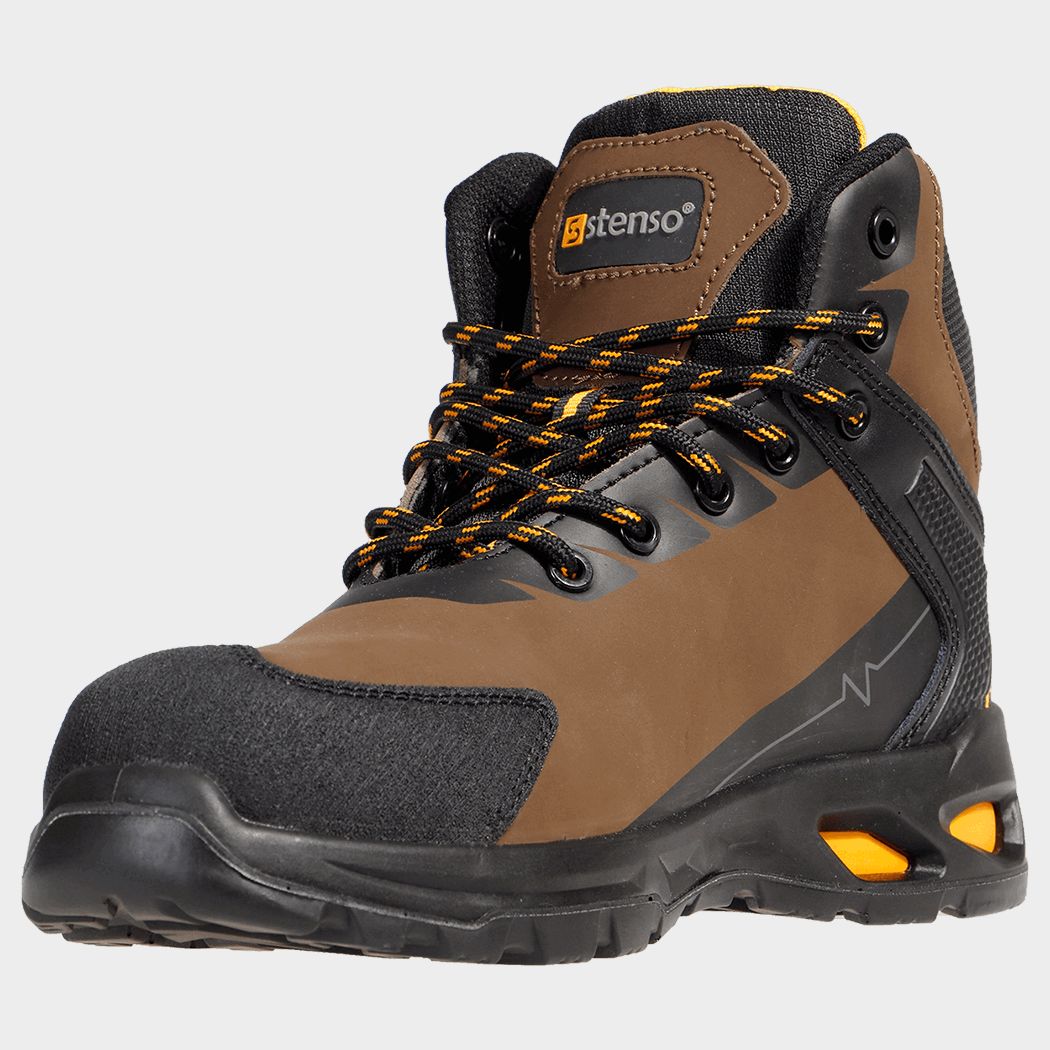 Pantofi de lucru RULER S3S SR BROWN/BLACK - 5