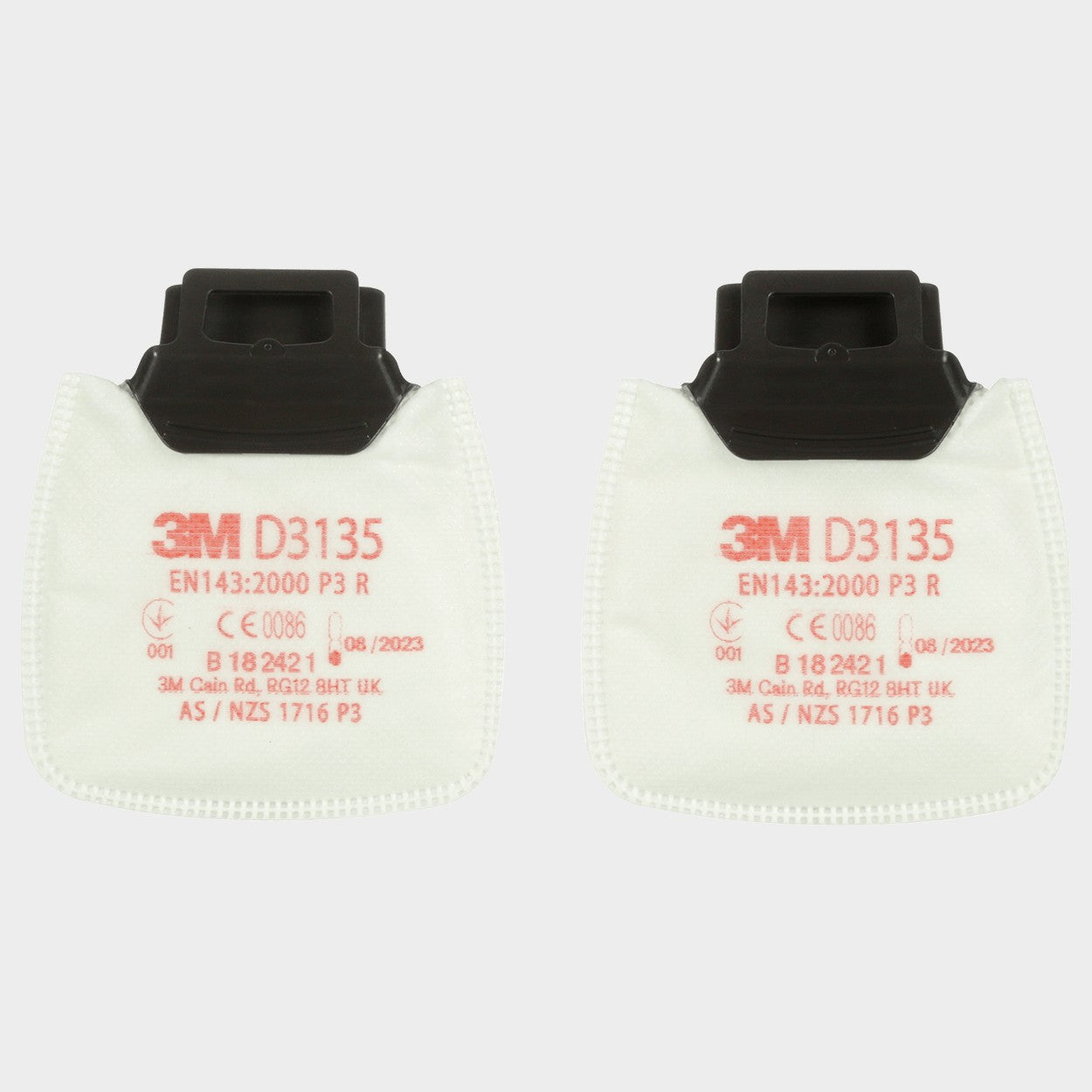 Secure Click D3125 P2 R Particle filter, pair 3M - 1