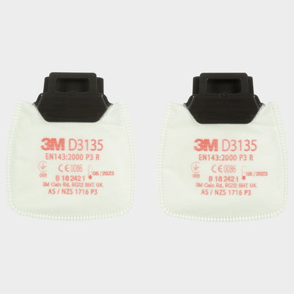Secure Click D3125 P2 R Particle filter, pair 3M - 1