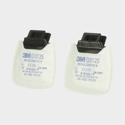Σετ 3M Secure Click D3125 P2 R Φίλτρο σωματιδίων, - 3