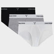 Σλιπάκια 3 τεμ. PAYPER GEORGE BLACK/GREY/WHITE - 1