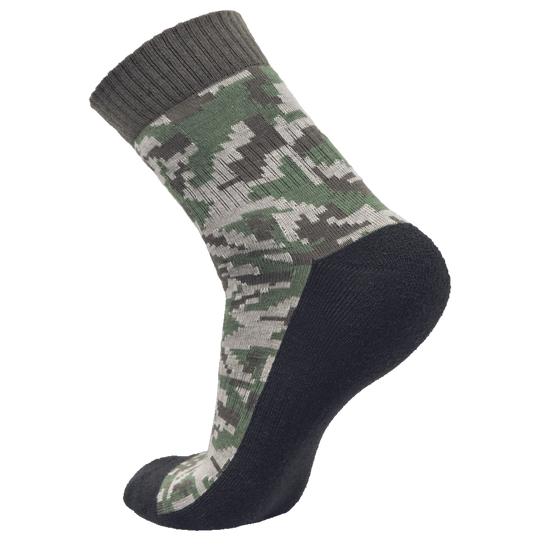 Socks NEURUM CAMOU DARK GREEN