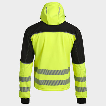 Softshell jacket PRISMA 2.0 HV YELLOW/BLACK - 2