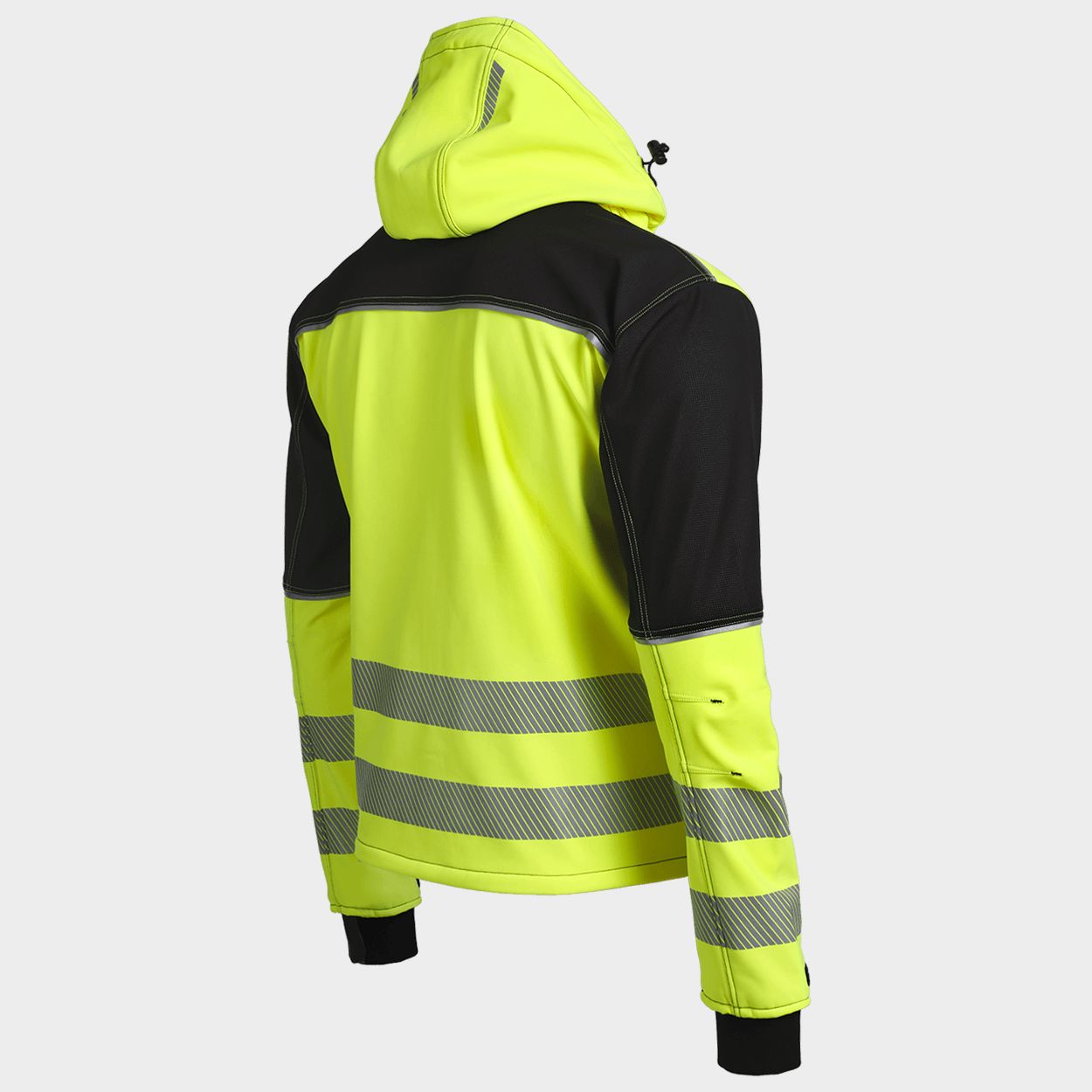 Softshell jacket PRISMA 2.0 HV YELLOW/BLACK - 3
