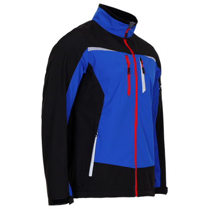Jachetă softshell PRISMA ALBASTRU REGAL - 4