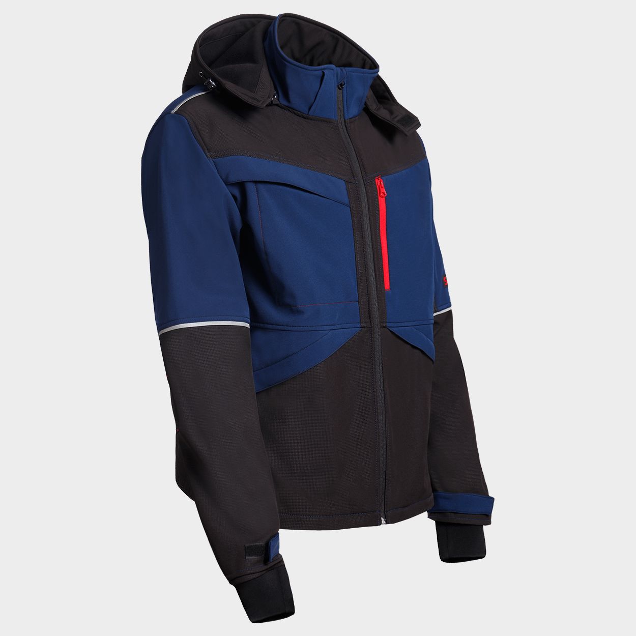 Μπουφάν Softshell PRISMA SOFTSHELL 2.0 BLACK/DARK BLUE - 4