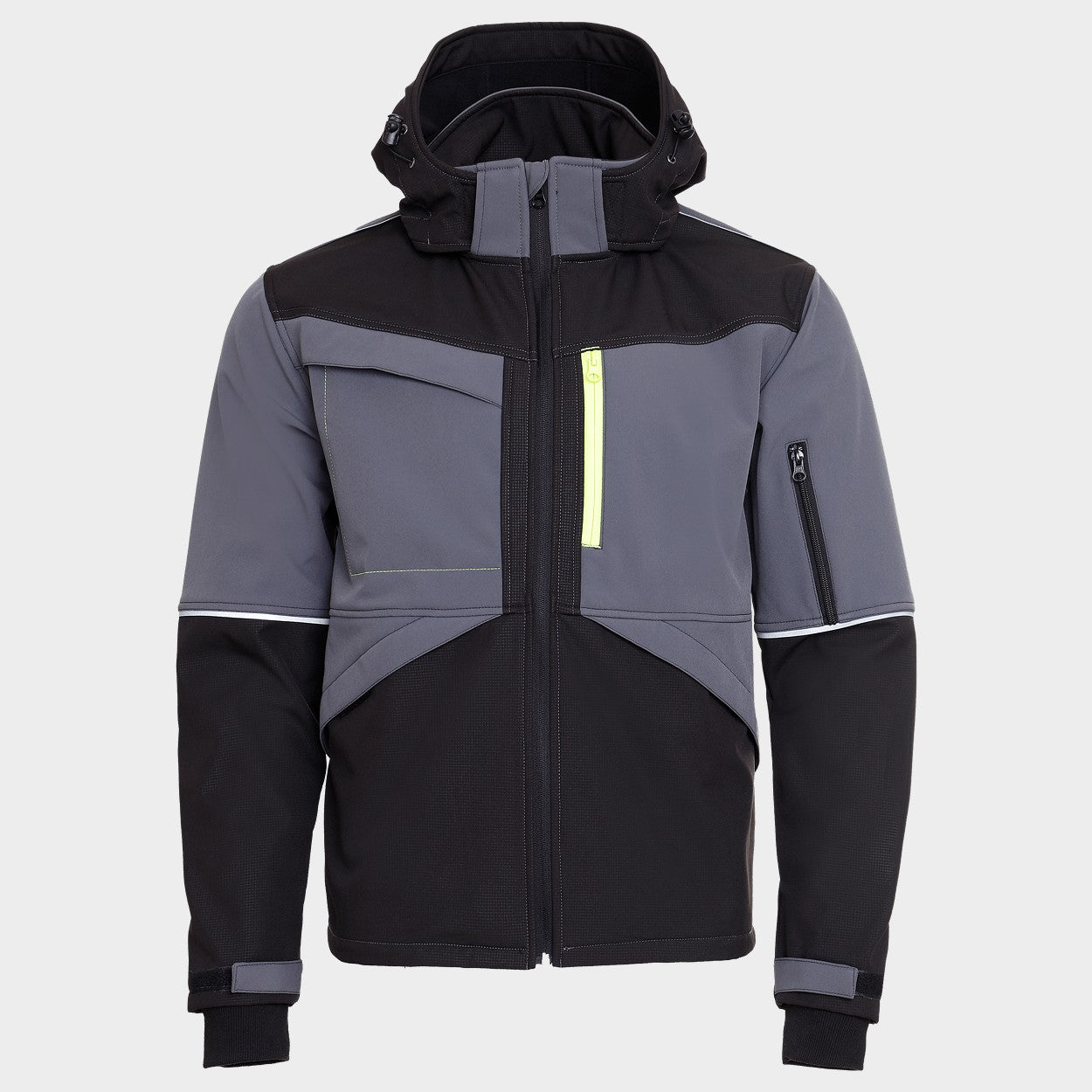 Softshell jacket PRISMA SOFTSHELL 2.0 BLACK/GREY - 1