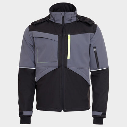 Softshell jacket PRISMA SOFTSHELL 2.0 BLACK/GREY - 3