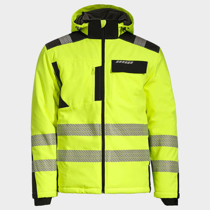Μπουφάν Softshell REVOLT HV WINTER YELLOW - 1