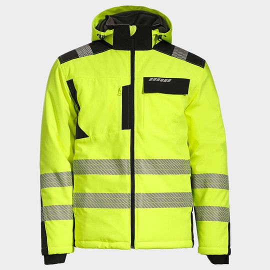 Μπουφάν Softshell REVOLT HV WINTER YELLOW - 1