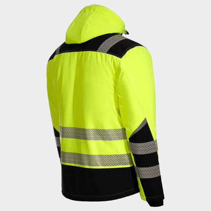 Μπουφάν Softshell REVOLT HV WINTER YELLOW - 5