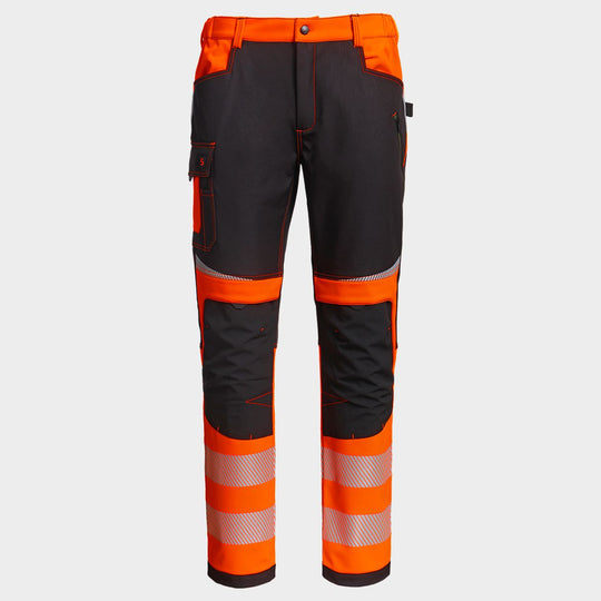 Softshell trouser PRISMA 2.0 HV ORANGE/BLACK - 1