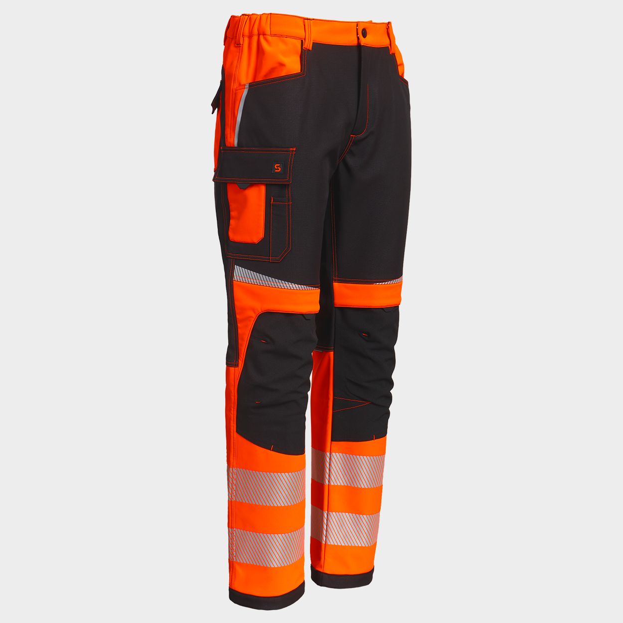 Softshell παντελόνι PRISMA 2.0 HV ORANGE/BLACK - 4