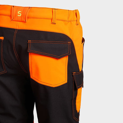 Softshell παντελόνι PRISMA 2.0 HV ORANGE/BLACK - 7