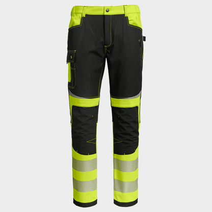 Pantaloni softshell PRISMA 2.0 HV YELLOW/BLACK - 1