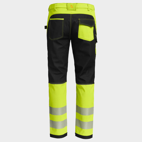 Softshell trouser PRISMA 2.0 HV YELLOW/BLACK - 2