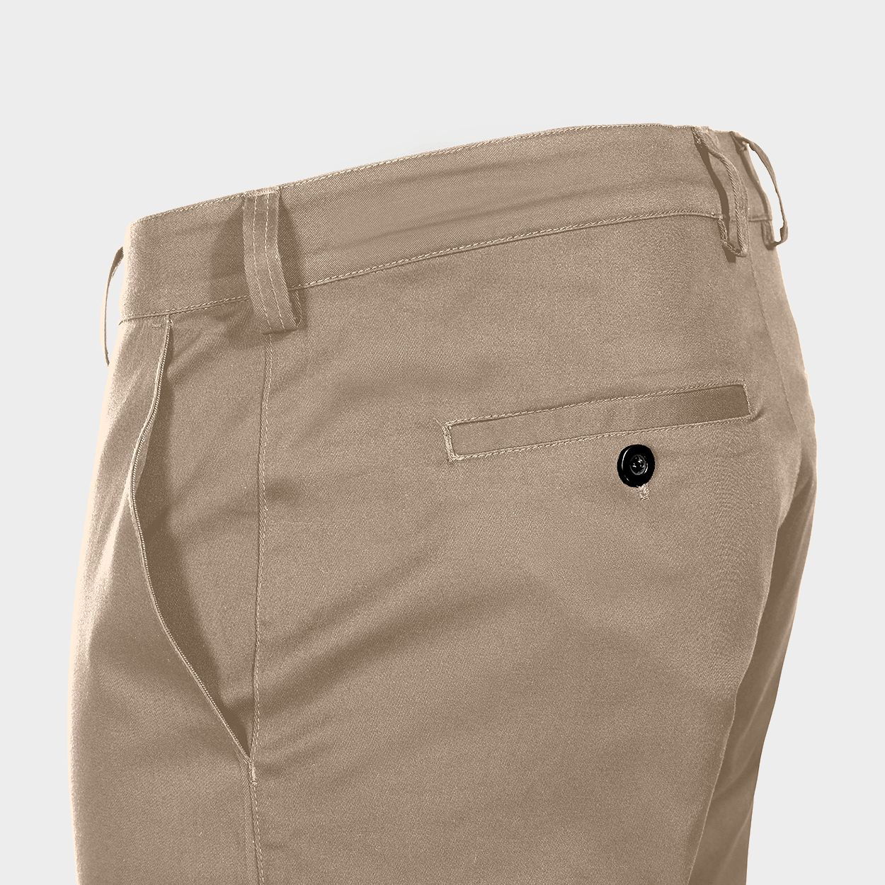 Pantaloni sport-eleganți STENSO CHINO BEJ DESCHIS - 4