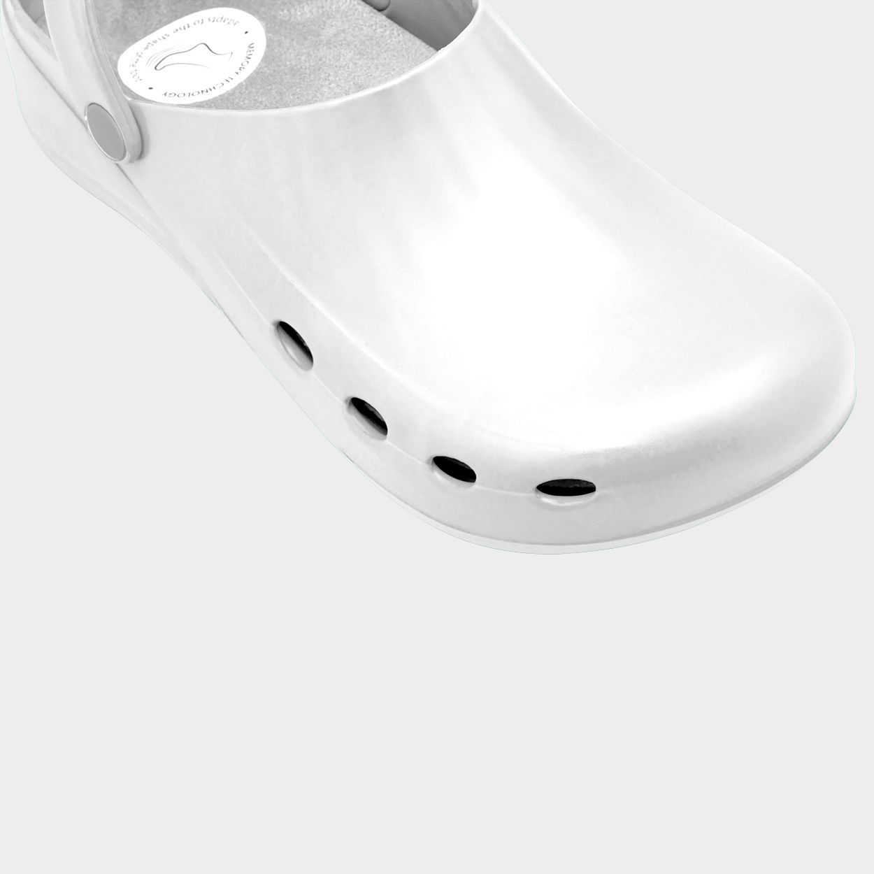 Сабо с каишка PRIMA WHITE - 5