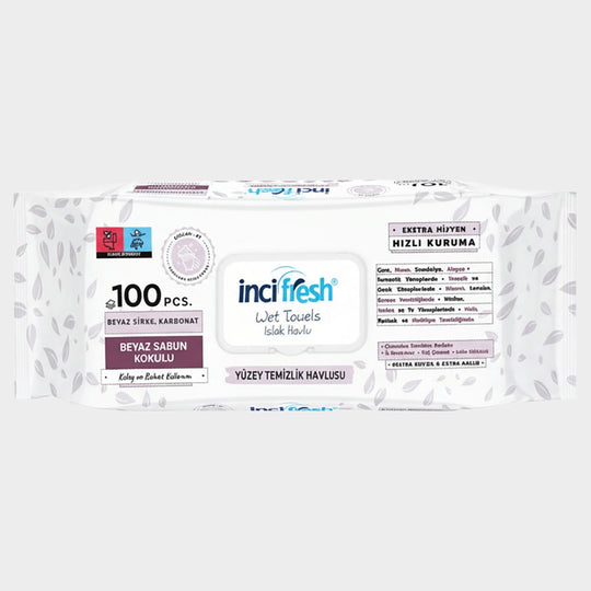 Мокри кърпи за повърхности INCI FRESH 100 бр. - 2