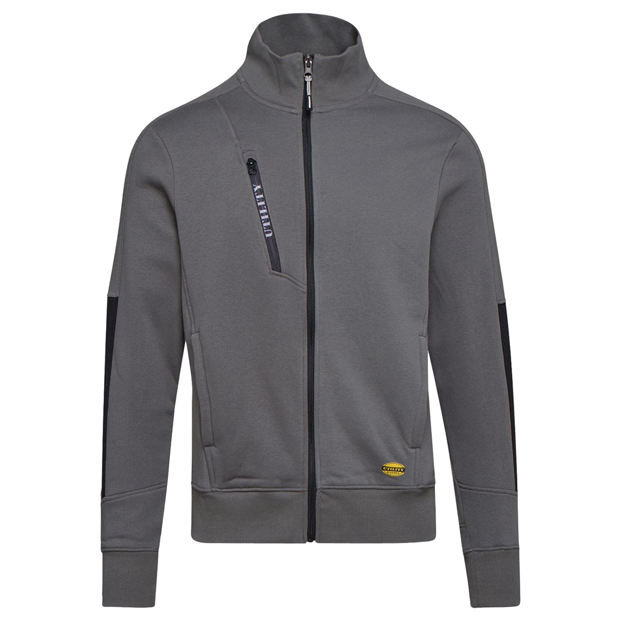 Ανδρική ζακέτα DIADORA FZ LITEWORK BLACK - 1