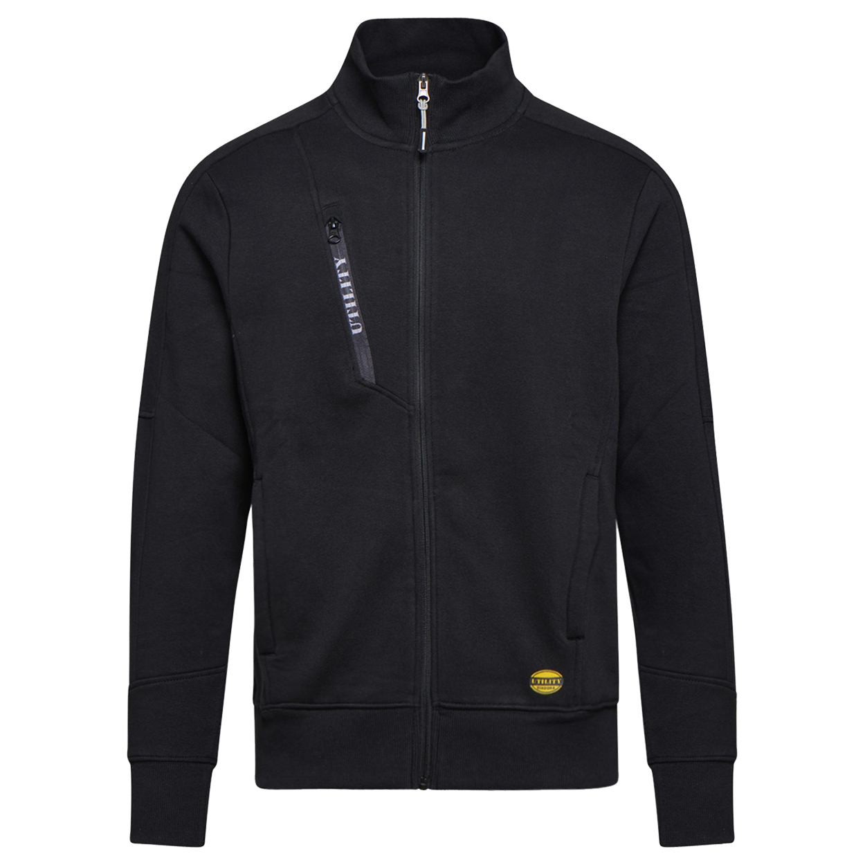Ανδρική ζακέτα DIADORA FZ LITEWORK BLACK - 1
