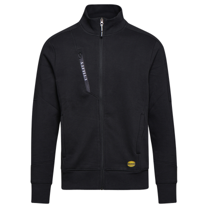 Ανδρική ζακέτα DIADORA FZ LITEWORK BLACK - 1