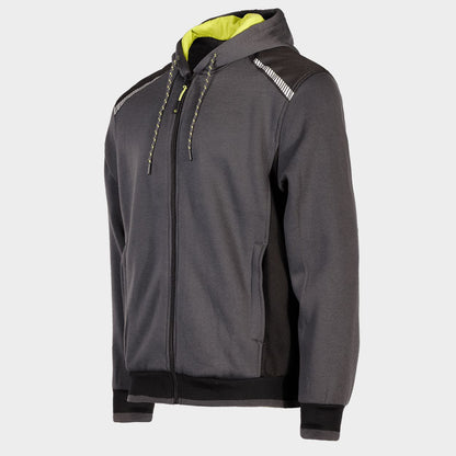 Ανδρική ζακέτα PRISMA GREY/GREEN - 4