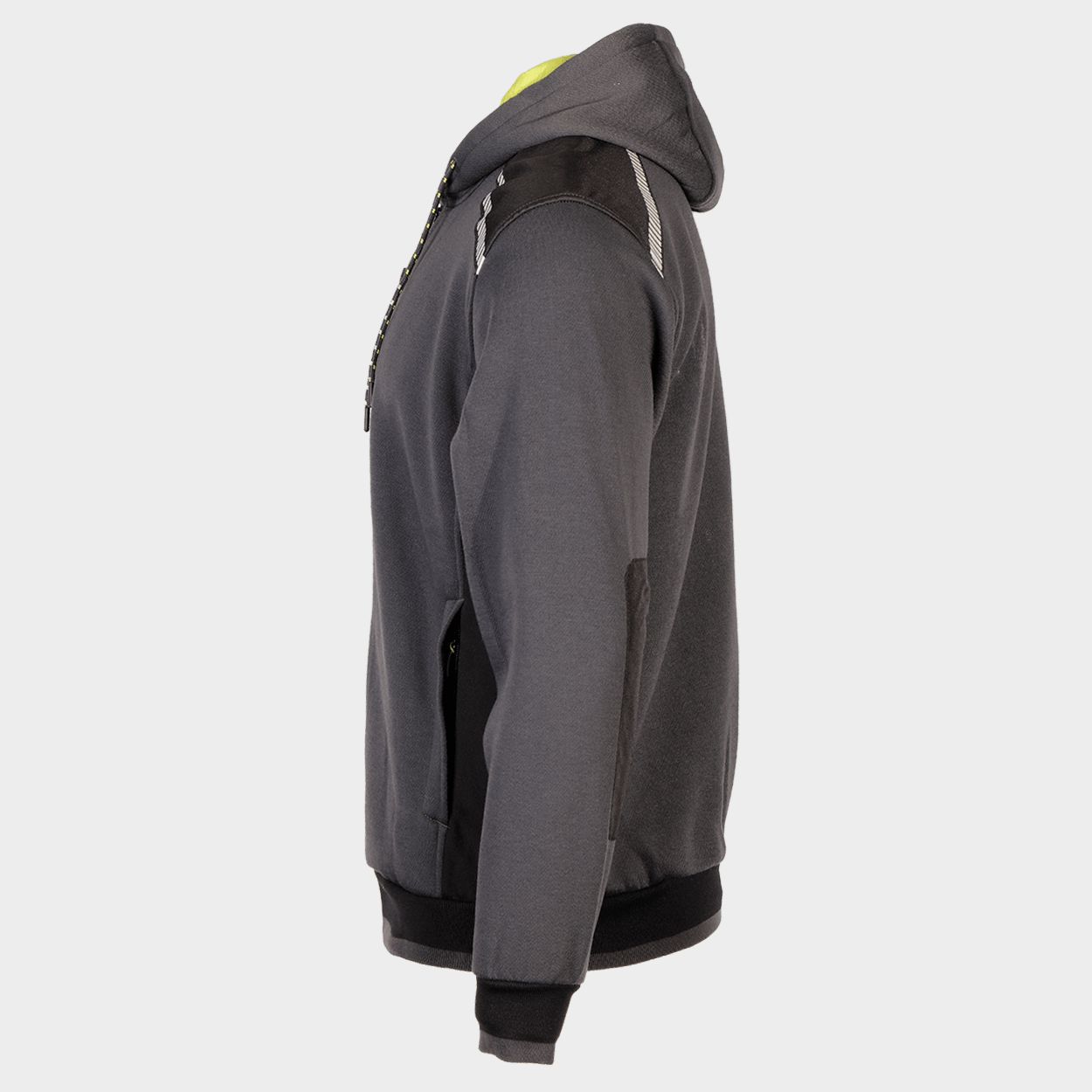 Ανδρική ζακέτα PRISMA GREY/GREEN - 5
