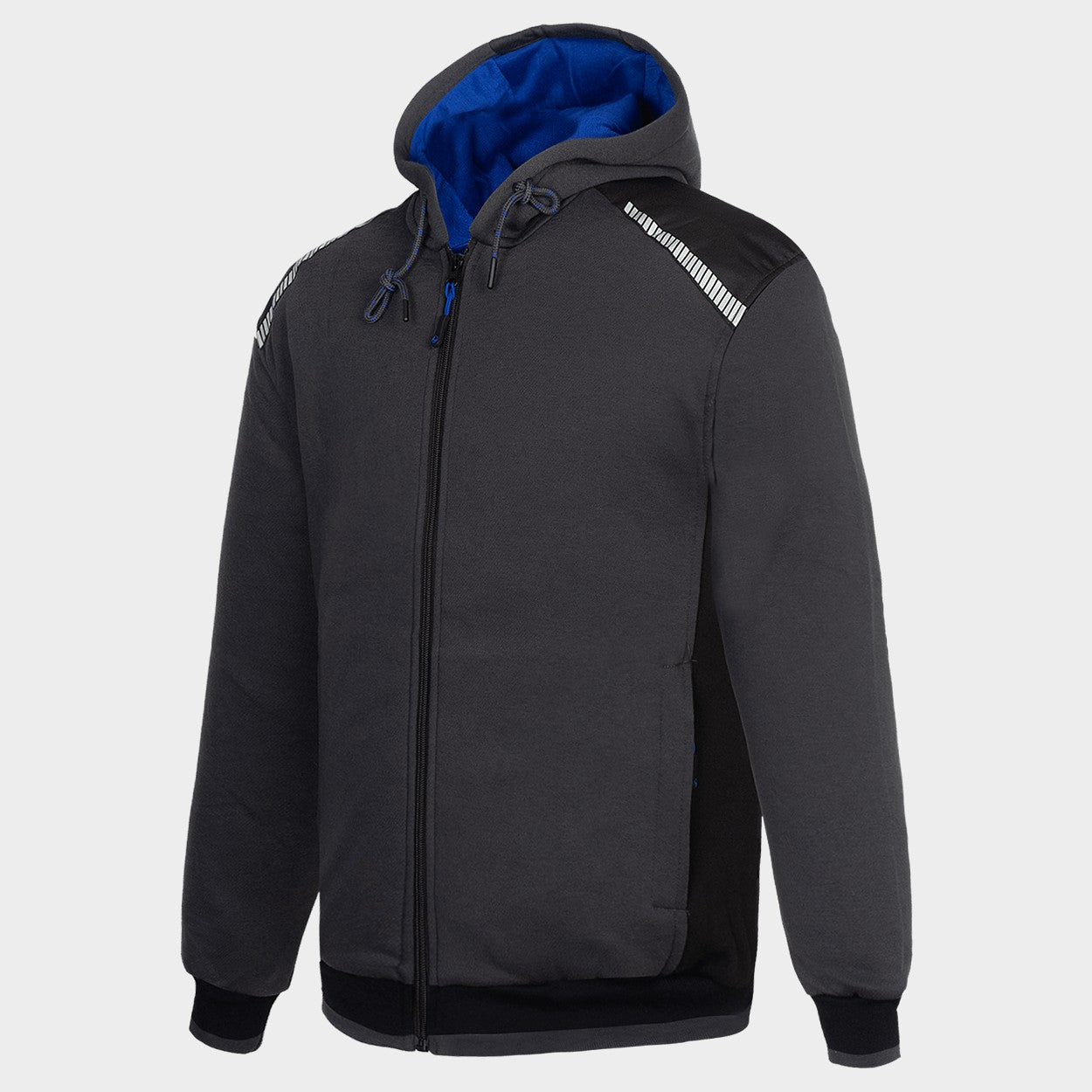 Ανδρική ζακέτα PRISMA GREY/ROYAL - 3