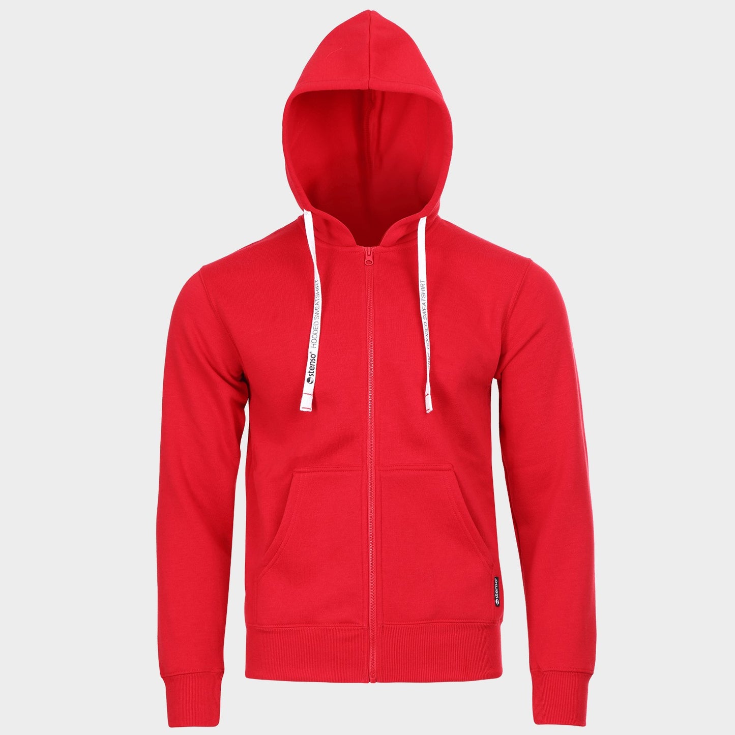 Ζακέτα φούτερ REMO RED - 3